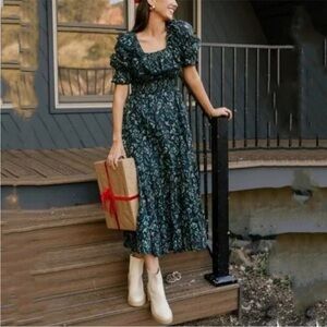 Ivy City Co Christmas Holly Dress